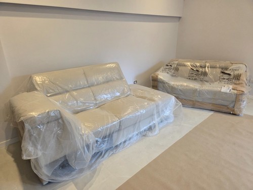 Divano letto pelle - letto, posti