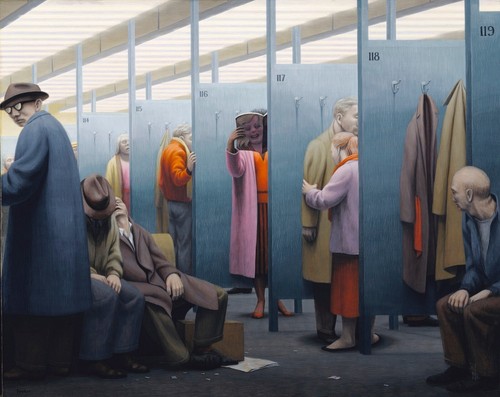 George tooker sala - tooker:, la